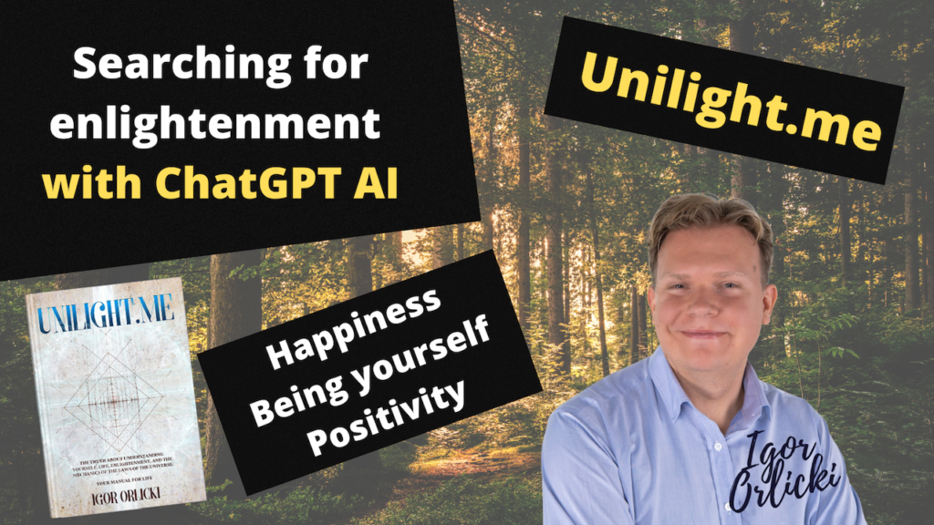 Searching for enlightenment with ChatGPT AI